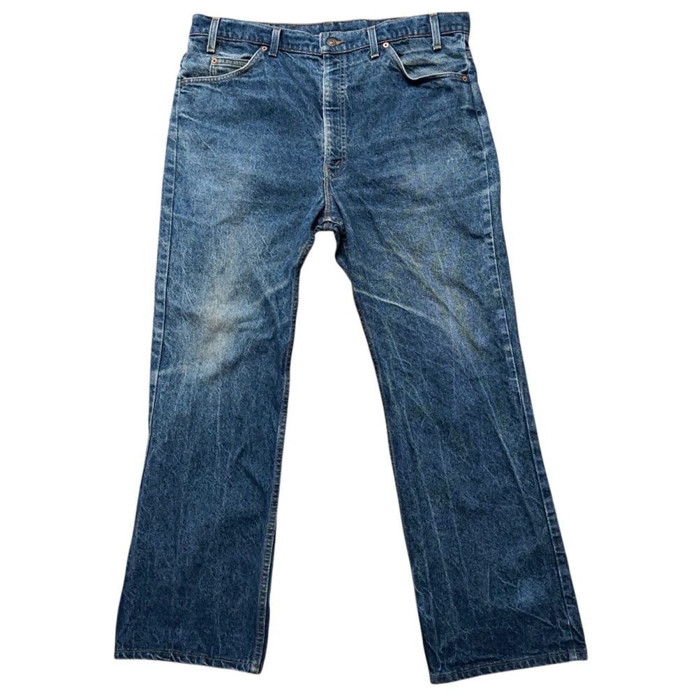 Levi's Denim Jeans Mens Size 40x30 Relaxed Fit Orange Tab Vintage 90s Blue